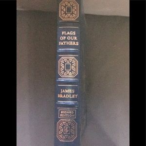 Leatherbound signed 1st edition by James Bradley